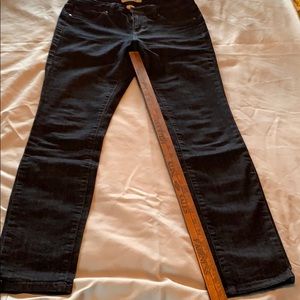d.jeans Dark navy skinny jeans, mid rise